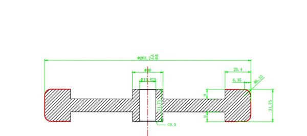 4-in-1 Design, 8  Diameter, 5 8  Arbor Online Sale