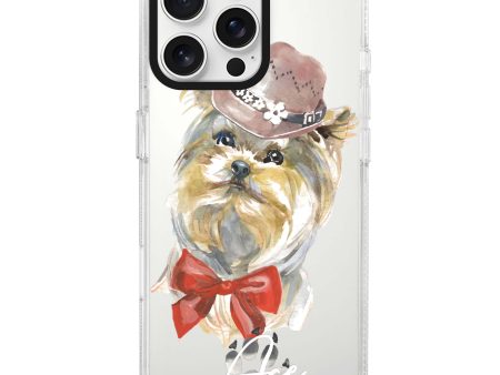 Yorkshire Terrier iPhone 15 Pro MagSafe Compatible Ultra Clear Case For Cheap