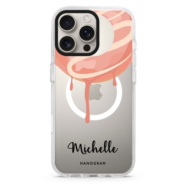 Yummy Donut I iPhone 15 Pro MagSafe Compatible Ultra Clear Case Sale