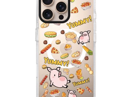 Yummy Piggy iPhone 15 Pro MagSafe Compatible Ultra Clear Case Online Hot Sale