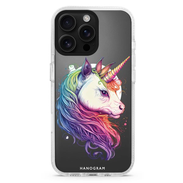 A unicorn iPhone 15 Pro MagSafe Compatible Ultra Clear Case For Cheap