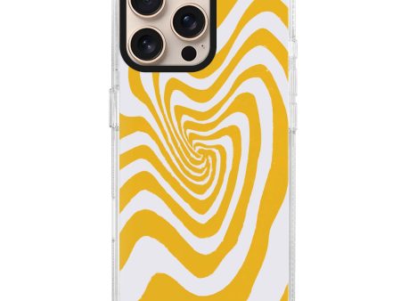 Abstract Paint Pattern iPhone 15 Pro MagSafe Compatible Ultra Clear Case Fashion