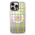 Abstract Doodles Pattern iPhone 15 Pro MagSafe Compatible Ultra Clear Case For Cheap