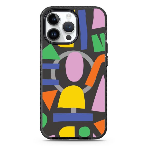 Abstract Doodles iPhone 14 Pro MagSafe Compatible Durashock Case on Sale