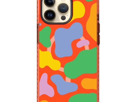 Abstract Doodles iPhone 14 Pro MagSafe Compatible Durashock Case Sale