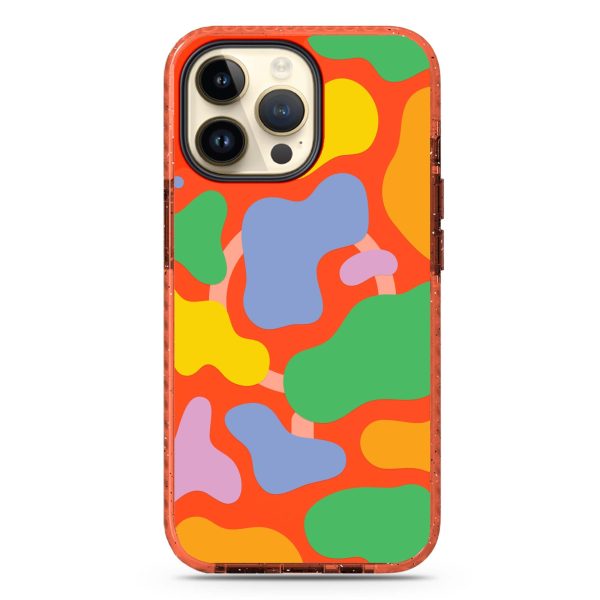 Abstract Doodles iPhone 14 Pro MagSafe Compatible Durashock Case Sale