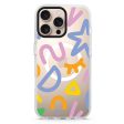 Abstract Doodles iPhone 15 Pro MagSafe Compatible Ultra Clear Case Sale