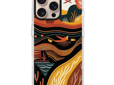 Abstract painting iPhone 15 Pro MagSafe Compatible Ultra Clear Case Online Sale