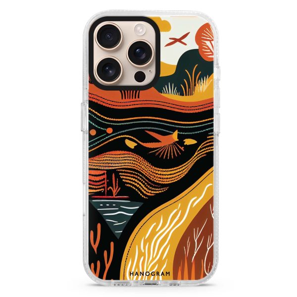 Abstract painting iPhone 15 Pro MagSafe Compatible Ultra Clear Case Online Sale