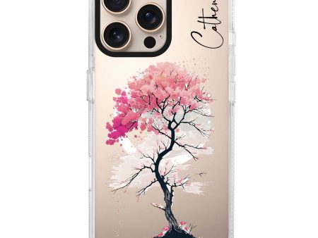 A Cherry tree iPhone 15 Pro MagSafe Compatible Ultra Clear Case For Discount