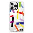 Abstract Art iPhone 15 Pro MagSafe Compatible Ultra Clear Case For Discount