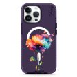 A Beautiful Watercolour Flower iPhone 14 Pro MagSafe Compatible Durashock Case For Sale