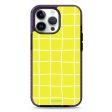 Yellow Checked Pattern MagSafe Compatible Durashock Case Online