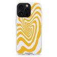 Abstract Paint Pattern iPhone 15 Pro MagSafe Compatible Ultra Clear Case Fashion