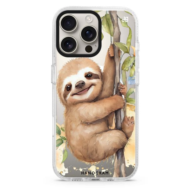 A Sloth iPhone 15 Pro MagSafe Compatible Ultra Clear Case Discount