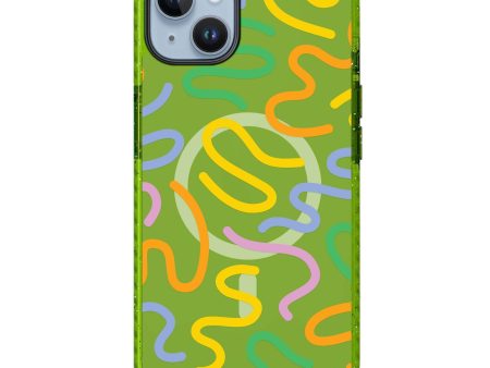 Abstract Doodles iPhone 14 MagSafe Compatible Durashock Case Sale