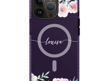 Art of Floral iPhone 14 Pro MagSafe Compatible Durashock Case For Cheap