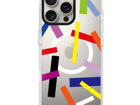 Abstract Art iPhone 15 Pro MagSafe Compatible Ultra Clear Case For Discount