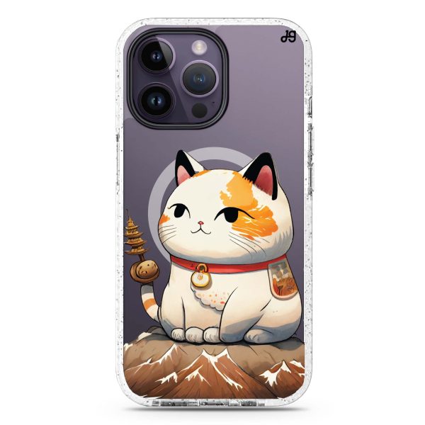 A Cute Cat iPhone 14 Pro MagSafe Compatible Durashock Case Online