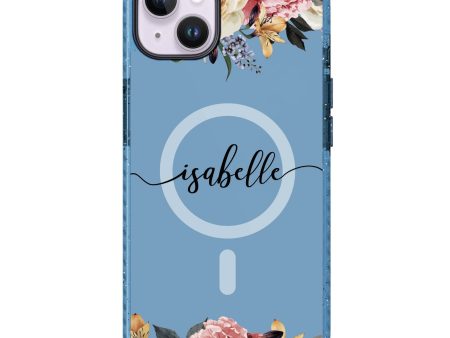 Art of Classic Floral iPhone 14 MagSafe Compatible Durashock Case For Cheap