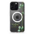 #15-0343 Greenery II iPhone 15 Pro MagSafe Compatible Ultra Clear Case Cheap