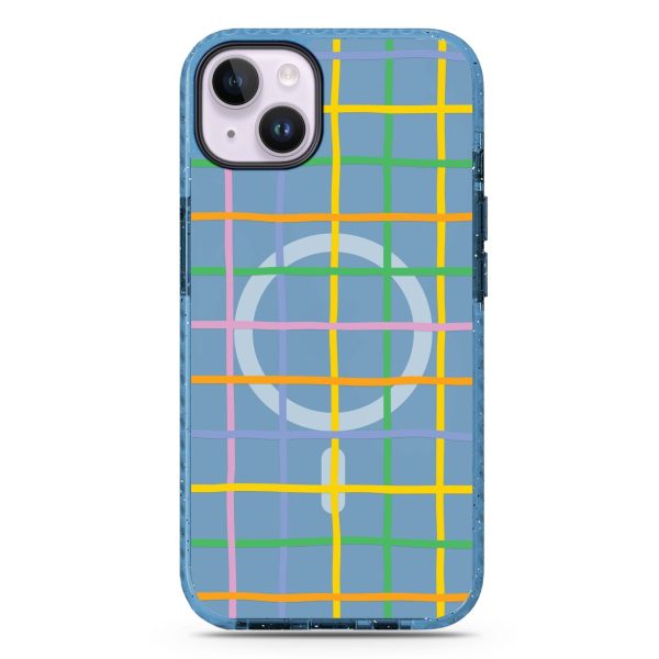 Abstract Doodles Pattern iPhone 14 MagSafe Compatible Durashock Case Online