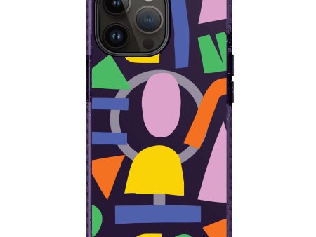 Abstract Doodles iPhone 14 Pro MagSafe Compatible Durashock Case on Sale