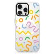 Abstract Doodles iPhone 15 Pro MagSafe Compatible Ultra Clear Case Sale