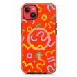 Abstract Doodles iPhone 14 MagSafe Compatible Durashock Case Online Sale