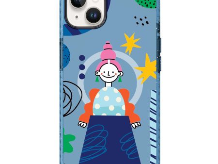 Abstract People iPhone 14 MagSafe Compatible Durashock Case Fashion