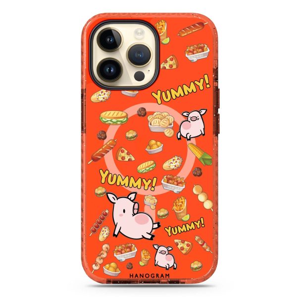 Yummy Piggy MagSafe Compatible Durashock Case For Discount