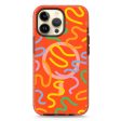 Abstract Doodles iPhone 14 Pro MagSafe Compatible Durashock Case Sale