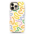 Abstract Doodles iPhone 14 Pro MagSafe Compatible Durashock Case Sale