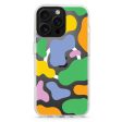 Abstract Doodles iPhone 15 Pro MagSafe Compatible Ultra Clear Case Cheap