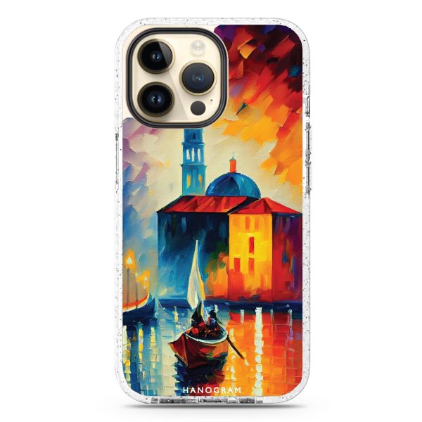 A Boat in Italy iPhone 14 Pro MagSafe Compatible Durashock Case Supply