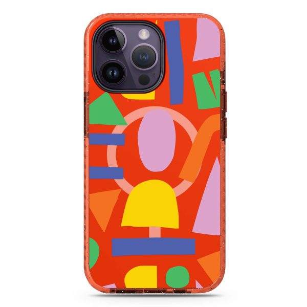 Abstract Doodles iPhone 14 Pro MagSafe Compatible Durashock Case on Sale