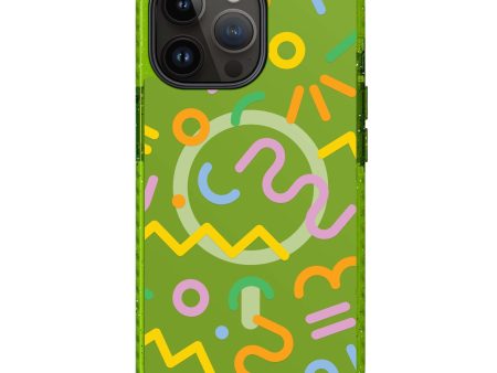 Abstract Doodles iPhone 14 Pro MagSafe Compatible Durashock Case Hot on Sale