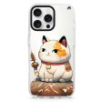 A Cute Cat iPhone 15 Pro MagSafe Compatible Ultra Clear Case For Cheap