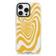 Abstract Paint Pattern iPhone 15 Pro MagSafe Compatible Ultra Clear Case Fashion