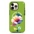 A Beautiful Flower iPhone 14 Pro MagSafe Compatible Durashock Case For Sale