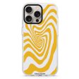 Abstract Paint Pattern iPhone 15 Pro MagSafe Compatible Ultra Clear Case Fashion