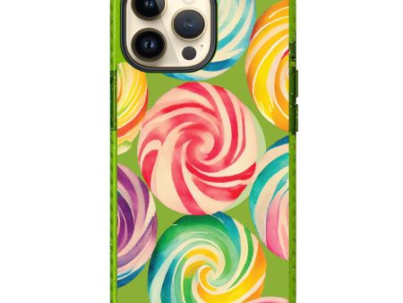 Abstract Candy iPhone 14 Pro MagSafe Compatible Durashock Case For Discount