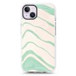 Abstract Paint Pattern iPhone 14 MagSafe Compatible Durashock Case Fashion