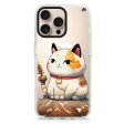 A Cute Cat iPhone 15 Pro MagSafe Compatible Ultra Clear Case For Cheap