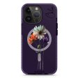 A watercolour floral iPhone 14 Pro MagSafe Compatible Durashock Case Fashion