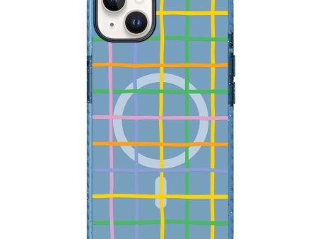 Abstract Doodles Pattern iPhone 14 MagSafe Compatible Durashock Case Online