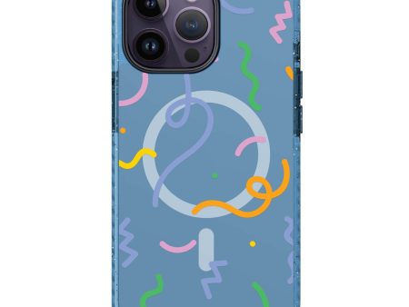 Abstract Doodles iPhone 14 Pro MagSafe Compatible Durashock Case Supply