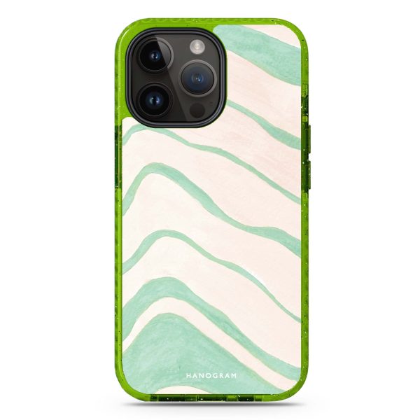 Abstract Paint Pattern iPhone 14 Pro MagSafe Compatible Durashock Case For Sale