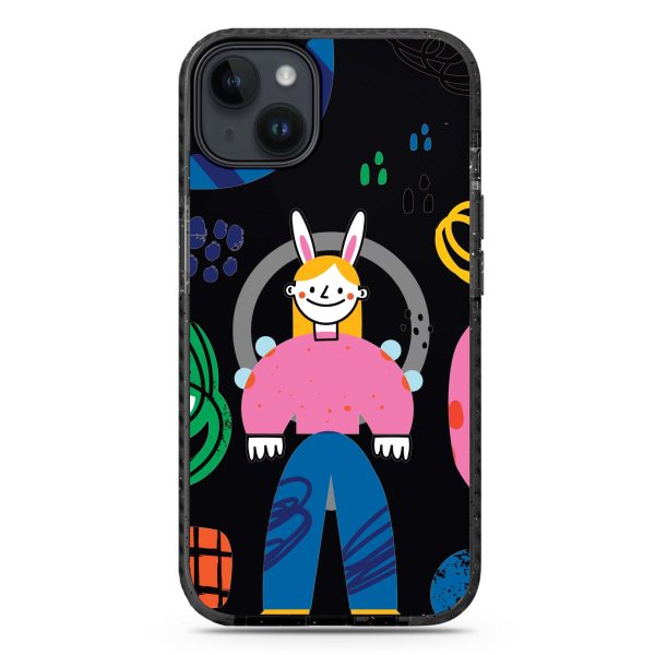 Abstract People iPhone 14 MagSafe Compatible Durashock Case Sale