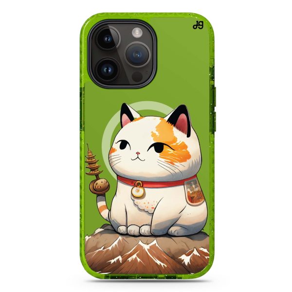 A Cute Cat iPhone 14 Pro MagSafe Compatible Durashock Case Online